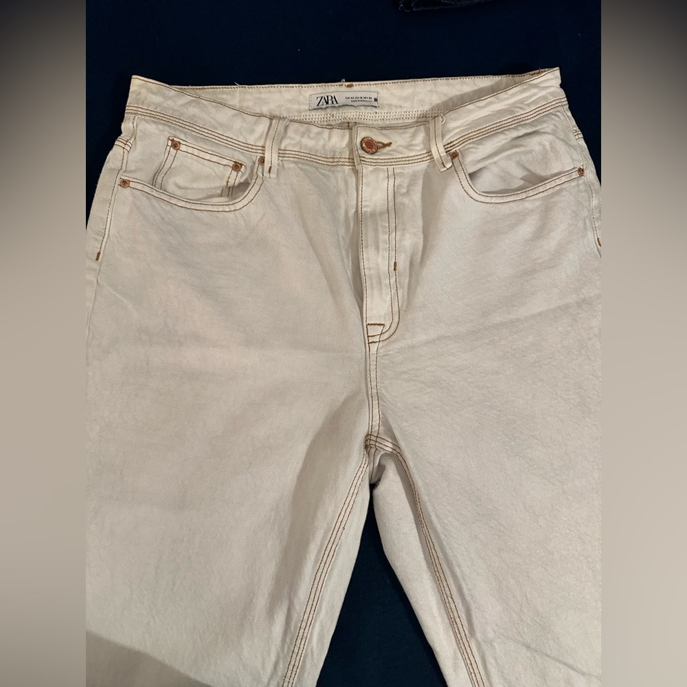 Zara straight jeans